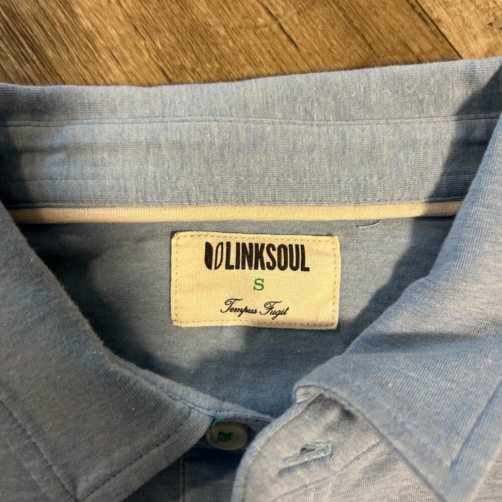 Linksoul Men's Polo Size Small - Picture 4 of 4
